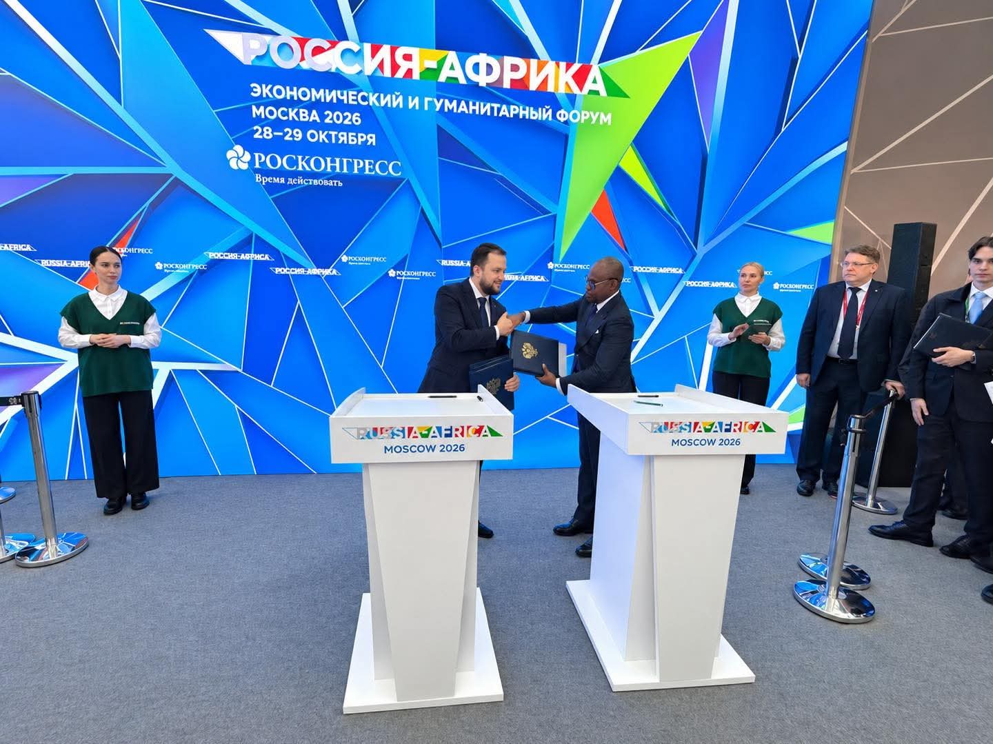 Signature accord maritime entre la Russie et le Togo